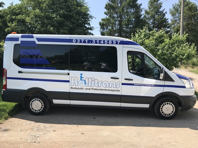 Rollitrans Fahrzeug Seite